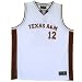 Texas A&M Aggies Texas A&M Basketball Jersey -White NCAA Jerseys