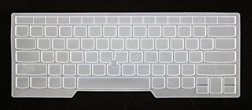 HYAIT 1Pcs Colorful Silicone Keyboard Protector Skin Cover for ThinkPad E330/335/430/430C/431/435/445,S430,L330,T430,T430U,X230 CLEAR