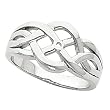 14K White Gold Engagement Ring Mounting