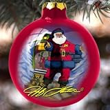 Jeff Gordon Nascar Hand Painted Glass Christmas Ornament