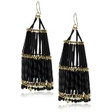 nOir Artisian Dangle Earrings