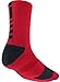 Nike Dri-Fit Elite Basketball Socks (Large, UNIVERSITY RED/BLACK//BLACK)