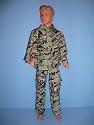 Ken Doll Camouflage 2pc Outfit