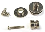 Mighty Mite Pro Strap Locks - Dunlop Compatible - Chrome
