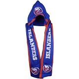 New York Islanders Knit Hooded Scarf With Pockets