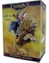 Chronicles Of Narnia: Girls on Aslan Statue