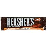 Hersheys Creamy Milk Chocolate Bar with Caramel, 1.3-Ounce Bars (Pack of 36)