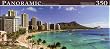 Panoramic Waikiki Beach Hawaii 350 Piece Puzzle