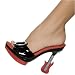 Highest Heel Women's GUITAR-21, 5" Platform Mule W/Electric Guitar Shaped Heel