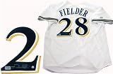 Prince Pielder Autographed/Hand Signed Milwaukee Brewers Jersey