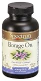 Spectrum Essentials Borage Oil Capsules, 1000 mg, 60 Count Bottle