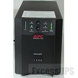 APC SMART-UPS 1500 SUA1500 1500VA 980W 120V BATTERY BACK UP UPS - USB COMPATIBLE 