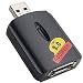 USB 2.0 to eSATA Adapter: Connects eSATA devices to USB port