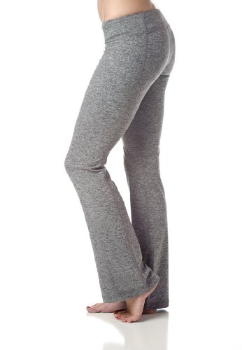 Soybu Women's Lotus Yoga Pant,Granite Heather,XS