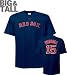 Dustin Pedroia Big & Tall Boston Red Sox #15 Name and Number T-Shirt