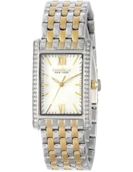 Caravelle New York Womens 45L138 Analog Display Japanese Quartz Two Tone Watch
