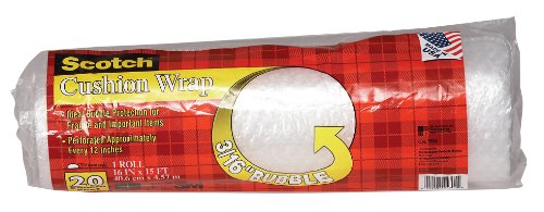 Scotch Cushion Wrap, 16 Inch x 15 feet (7924)