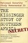 Kissinger Study of Southern Africa