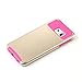 Galaxy S6 Edge Plus Case, Lumsing™ Fashion Protective Hard Soft Hybrid High Impact Dual Layer Armor Defender Rugged Case Cover For Samsung Galaxy S6 Edge Plus (Gold/Rose)