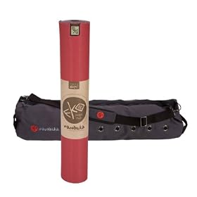Manduka Eco Yoga Kit (5mm thick eKO mat and Natural Cotton MatSak)