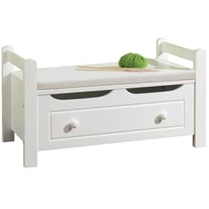 Sitzbank, Truhenbank, Bank, Sitztruhe, Bänkchen - mit viel ...