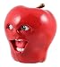 Annoying Orange 2 1/2 Inch Talking PVC Figure Midget Apple