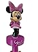Disney Girls Minnie Mouse Umbrella w/ 3D Handle (Pink & Black)