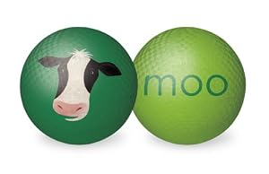 Crocodile Creek Cow "Moo" 7 Inch Playground Ball