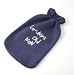 Grumpy Old Man Hot Water Bottle Blue