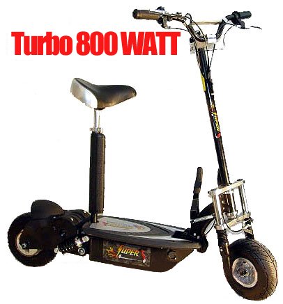 ALL-NEW Super Charged Turbo 800 Watt Electric Elite Scooter