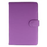 Bundle Monster Amazon Kindle 2 Ebook Synthetic Leather Opening Case Cover Jacket with Interior Compartments – Purple