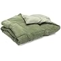 Pike Street Wraparound Comfort Throw, Olive