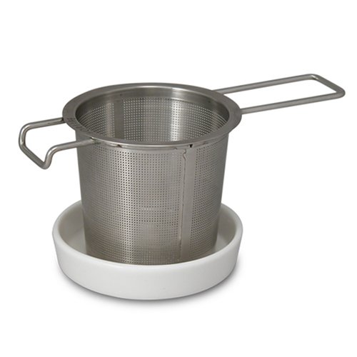 Extra-fine Tea Infuser & Porcelain Dish Set