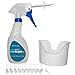 EarClear Rx Ear Wash Kit Rigid, Physician Preferred for Ear Wax Removal and Ear Irrigation, Includes 20 Tips for sterile Ear cleanings Ear Plus an Ear Basin