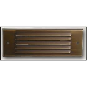 Highpoint Deck Lighting HP-770R-PCW Red Rocks 12-Volt Louvered Brick Recessed Outdoor Deck... by Highpoint Deck Lighting