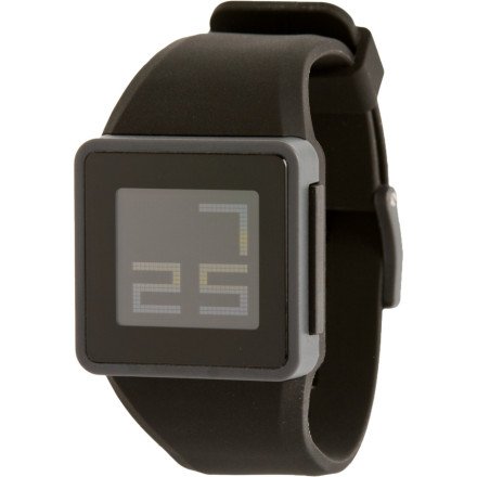 Nixon Newton Digital Watch - Men's Black/Gray, One Size