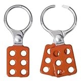 Master Lock 417 Safety Lockout Hasp, 1-1/2-Inch Inside Jaw Diameter