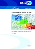 Maintenance for building services : how to acquire maintenance services contracts