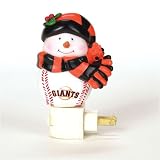 San Francisco Giants MLB Home Run Snowman Night Light (5)