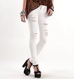 Bullhead Black Super Destroyed Skinny Jeans