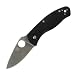 Spyderco Persistence C136GP Plain Edge Knife, Black