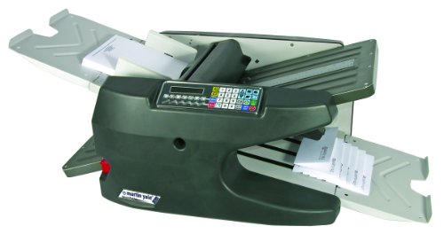 Martin Yale SmartFold Handles Paper Weight from 18 Pound Bond to 90 Pound Index Charcoal