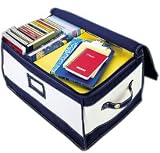 Two Tone Canvas Storage Chest - Medium