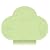 Kiddopotamus Tinydiner Placemat, Green