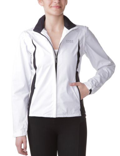 GORE BIKE WEAR Damen Jacke COUNTDOWN 2.0 WINDSTOPPER&reg; Active Shell ZIP-OFF, white/black, 40