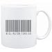 Mug White " Bedlington Terrier BARCODE " Dogs