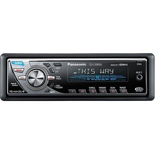 Panasonic CQ-C3305U CD Receiver With MP3 WMA Playback