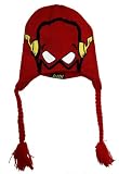 The Flash DC Comics Face Mask Adult Pilot Laplander Hat