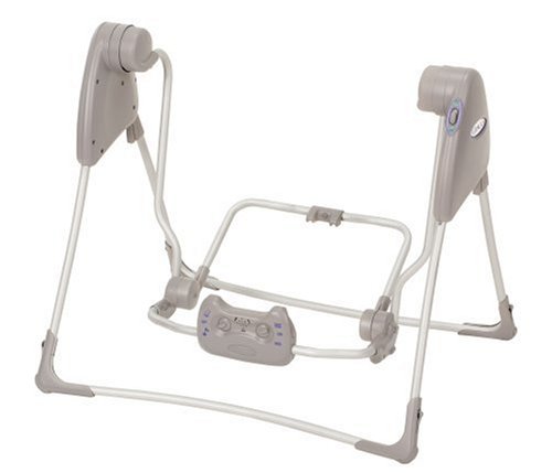 Graco SnugGlider Swing holds SnugRide Infant Car Seat