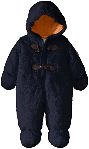 Rothschild Baby-Boys' Newborn Plush Bunting with Toggle Closure